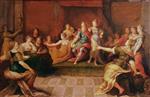 Frans Francken  - Bilder Gemälde - Solomon and his Women
