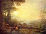 Claude Lorrain - Peintures - Bergers