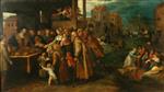 Frans Francken  - Bilder Gemälde - The Seven Works of Mercy