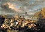 Frans Francken  - Bilder Gemälde - The Triumph of Neptune and Amphitrite