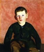 Robert Henri - Bilder Gemälde - A Village Boy