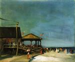 Robert Henri - Bilder Gemälde - At Far Rockaway