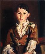 Robert Henri - Bilder Gemälde - Brown Eyed Boy