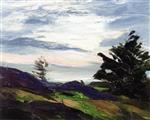 Robert Henri  - Bilder Gemälde - Cloudy Sunset