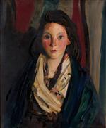 Robert Henri  - Bilder Gemälde - Coleen