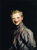 Robert Henri  - Bilder Gemälde - Cori Laughing
