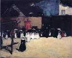 Robert Henri  - Bilder Gemälde - Fete du Dieu - Concarneau