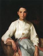 Robert Henri  - Bilder Gemälde - Girl from Segovia
