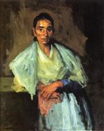 Robert Henri  - Bilder Gemälde - Gypsy