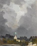 Robert Henri  - Bilder Gemälde - In Amsterdam