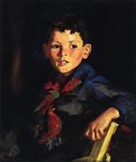 Robert Henri  - Bilder Gemälde - Irish Boy (Thomas Cafferty)