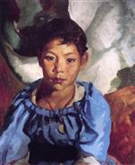 Robert Henri  - Bilder Gemälde - Juanita