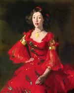 Robert Henri  - Bilder Gemälde - La Madreleñita