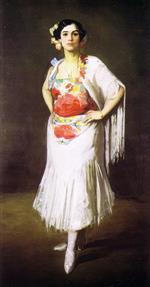 Robert Henri  - Bilder Gemälde - La Reina Mora