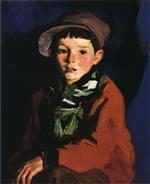 Robert Henri  - Bilder Gemälde - Listening Boy