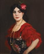 Robert Henri  - Bilder Gemälde - Manolita Marequis