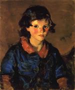 Robert Henri  - Bilder Gemälde - Mary Ann Caferty