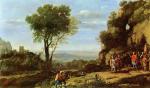 Claude Lorrain - Peintures - Paysage avec David et les trois héros