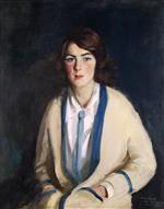 Robert Henri  - Bilder Gemälde - Miss Mildred Sheridan