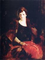 Robert Henri  - Bilder Gemälde - Mrs. William Preston Harrison