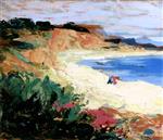 Robert Henri  - Bilder Gemälde - On the Beach, Laguna