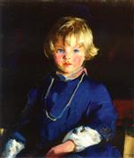 Robert Henri  - Bilder Gemälde - Pet (Wee Annie Lavelle)