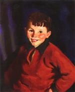 Robert Henri  - Bilder Gemälde - Smiling Tom (Thomas Cafferty)