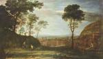 Claude Lorrain  - paintings - Landscape with Noli Me Tangere Scene 