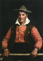 Robert Henri  - Bilder Gemälde - Spanish Shepherd