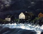 Robert Henri  - Bilder Gemälde - Storm Tide