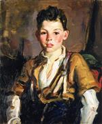 Robert Henri  - Bilder Gemälde - The Fisherman's Son