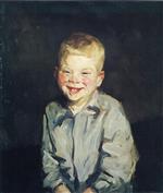 Robert Henri  - Bilder Gemälde - The Laughing Boy (Jobie)