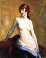 Robert Henri  - Bilder Gemälde - The Young Girl