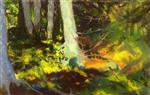 Robert Henri  - Bilder Gemälde - Under the Trees - Monhegan