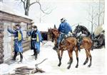 Frederic Remington - Bilder Gemälde - Arresting the Deserter