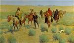 Frederic Remington  - Bilder Gemälde - Missing