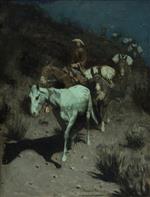 Frederic Remington  - Bilder Gemälde - The Bell Mare