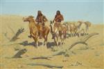 Frederic Remington  - Bilder Gemälde - The Discovery