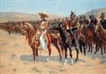 Frederic Remington  - Bilder Gemälde - The Mexican Major