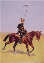 Frederic Remington  - Bilder Gemälde - Uhlan