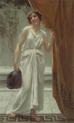 Guillaume Seignac - Bilder Gemälde - At the Fountain