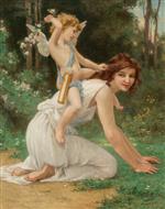 Guillaume Seignac - Bilder Gemälde - Cupid and Venus
