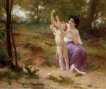 Guillaume Seignac - Bilder Gemälde - Cupid Disarmed-2