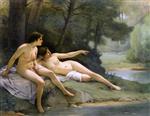 Guillaume Seignac - Bilder Gemälde - Nudes in the Woods