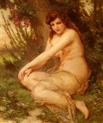 Guillaume Seignac - Bilder Gemälde - The Forest Nymph