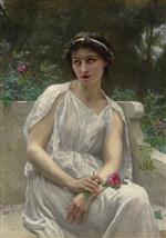 Guillaume Seignac - paintings - The red rose