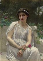 Guillaume Seignac - Bilder Gemälde - The red rose