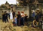 Guillaume Seignac - Bilder Gemälde - The Wedding Procession