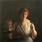 Joseph DeCamp - paintings - Blue Bird