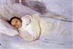Joseph DeCamp - Bilder Gemälde - Portrait of the Artist's Daughter